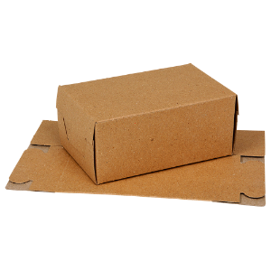 Brown Solid Board Cartons With Locking Ends